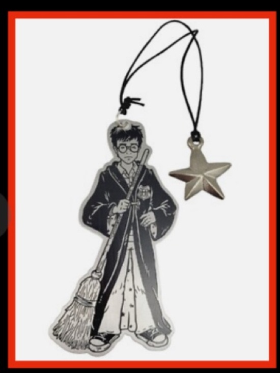 Scholastic Other - Scholastic Black & White Harry Potter Metal Die-Cut Bookmark